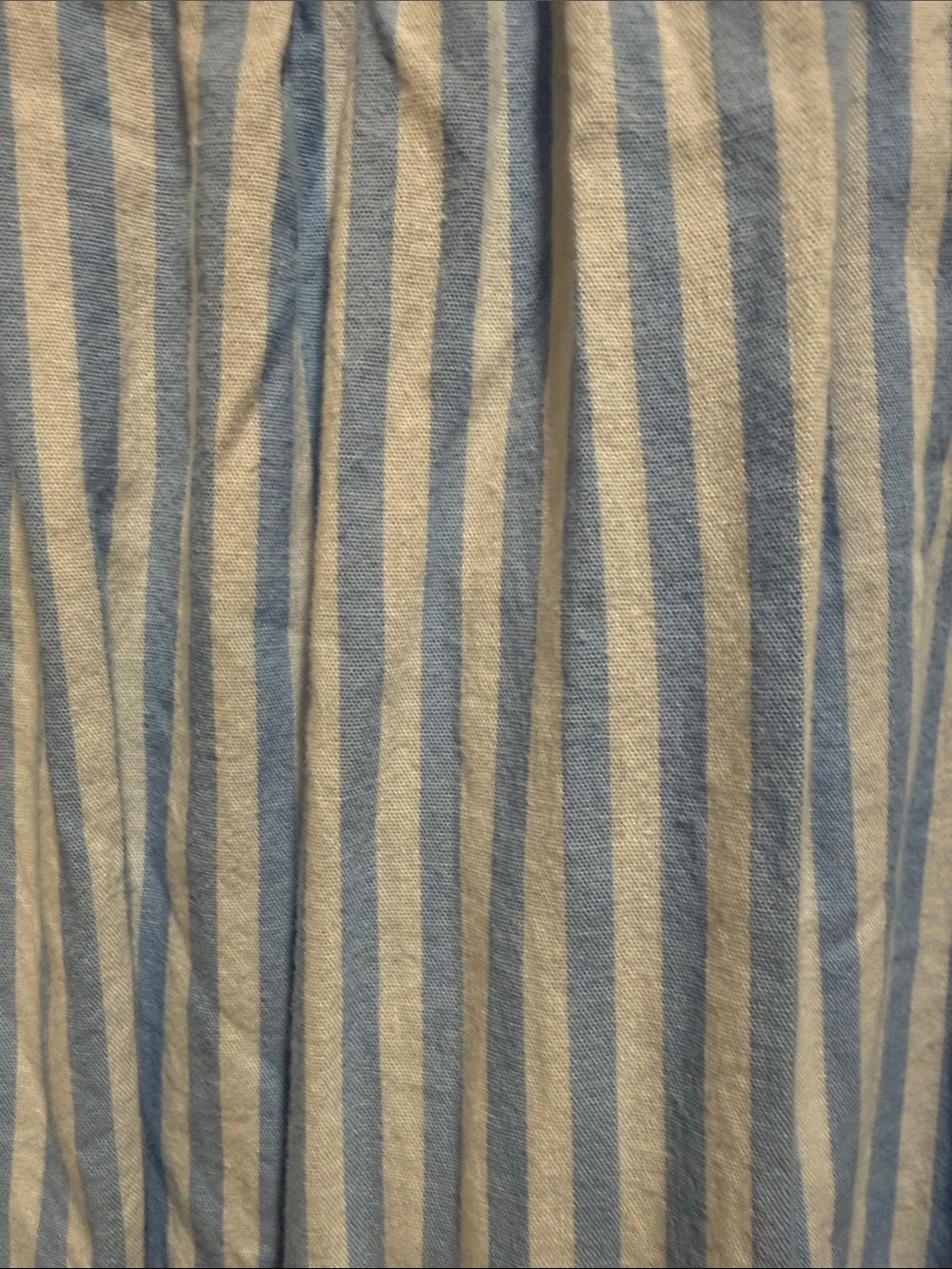 Pink Lily Light Blue & White Striped Tie-Shoulder Maxi Dress - Picture 4 of 7